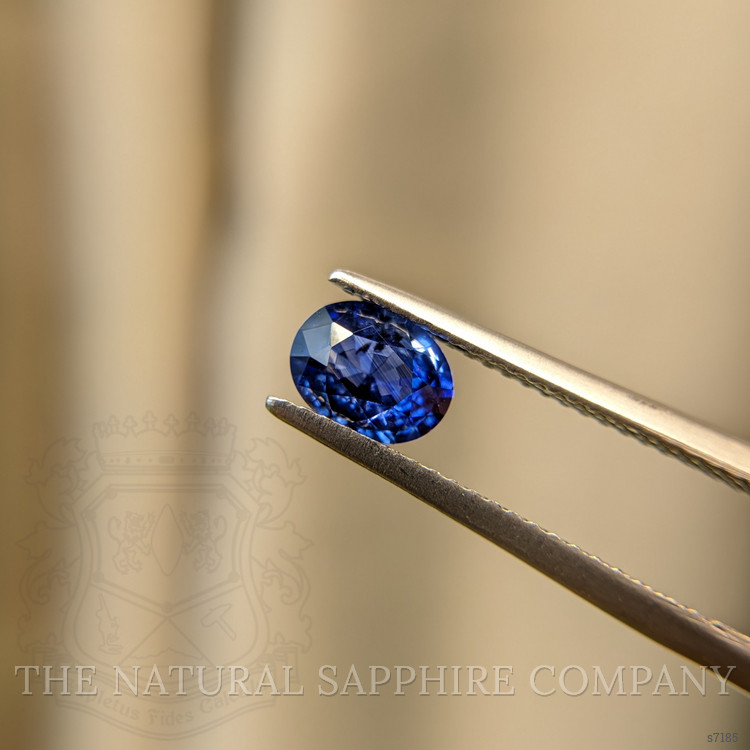 0.92 Ct. Blue Sapphire from Ceylon (Sri Lanka)