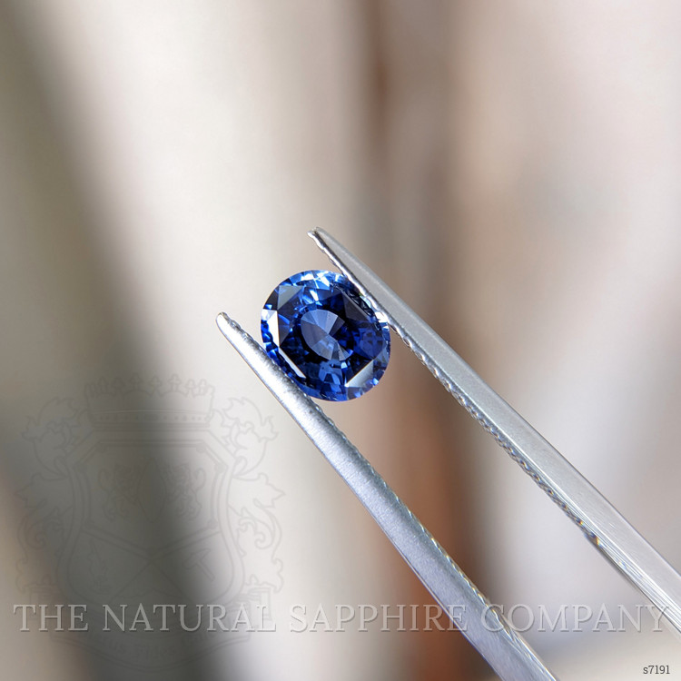 1.00 Ct. Blue Sapphire from Ceylon (Sri Lanka)