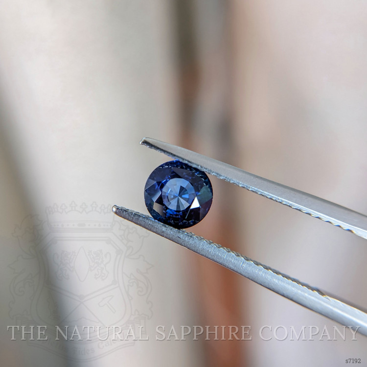 0.86 Ct. Blue Sapphire from Ceylon (Sri Lanka)