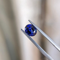 1.49 Ct. Blue Sapphire from Ceylon (Sri Lanka) Life Style