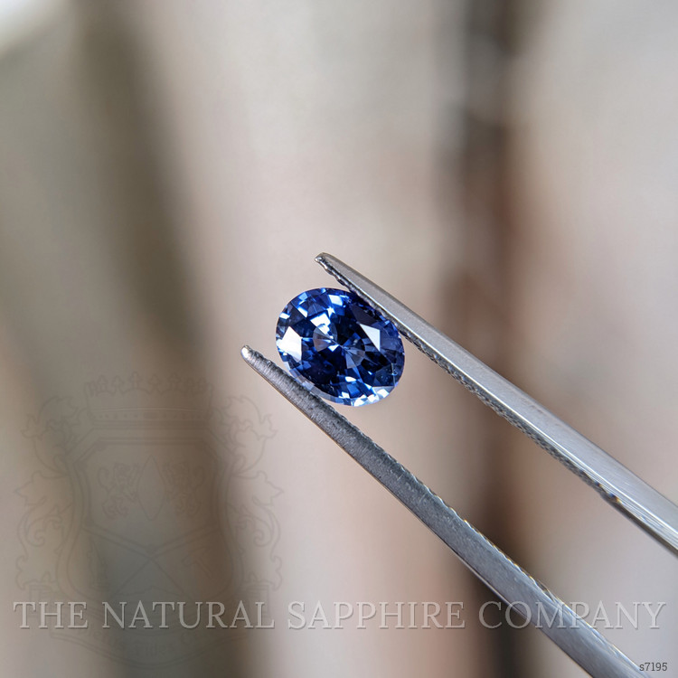 1.11 Ct. Blue Sapphire from Ceylon (Sri Lanka)