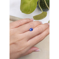 1.11 Ct. Blue Sapphire from Ceylon (Sri Lanka) Life Style