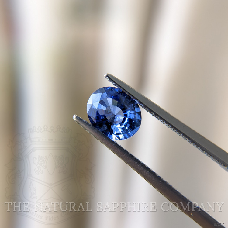 1.22 Ct. Blue Sapphire from Ceylon (Sri Lanka)
