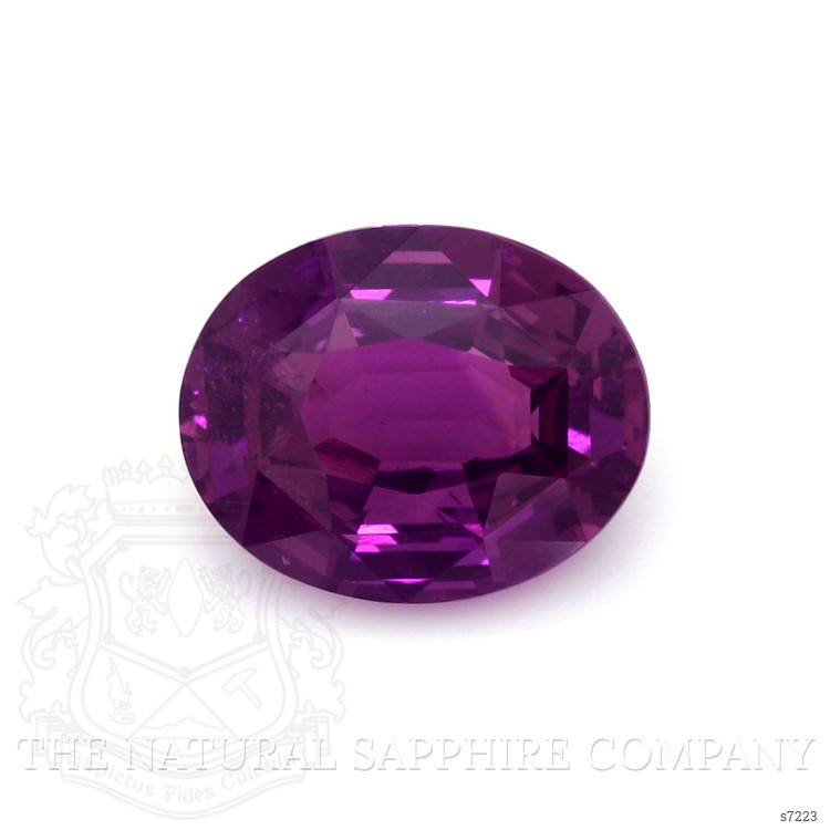 5.41 Ct. Purple Sapphire from Ceylon (Sri Lanka)