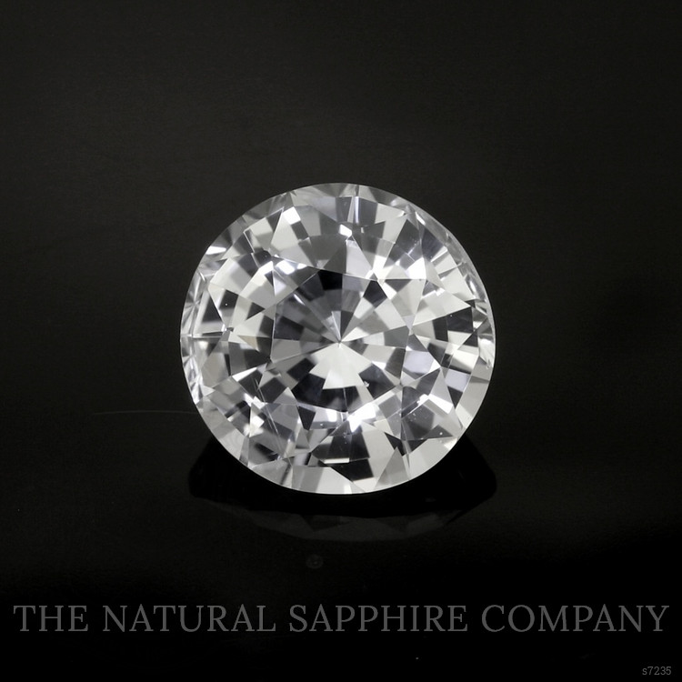 4.07 Ct. White Sapphire from Ceylon (Sri Lanka)