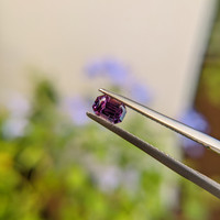 0.64 Ct. Pinkish Purple Sapphire from Ceylon (Sri Lanka) Life Style