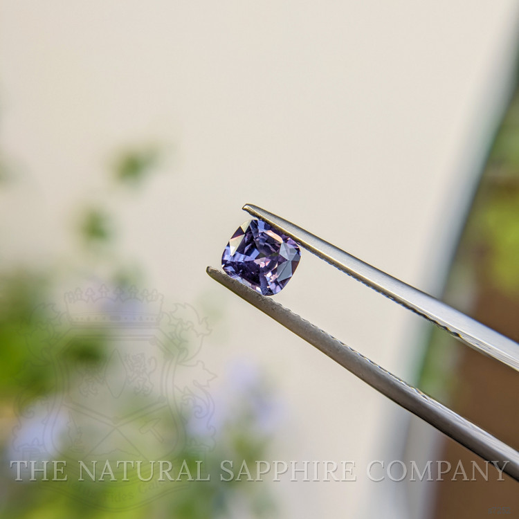 0.79 Ct. Violet Sapphire from Ceylon (Sri Lanka)