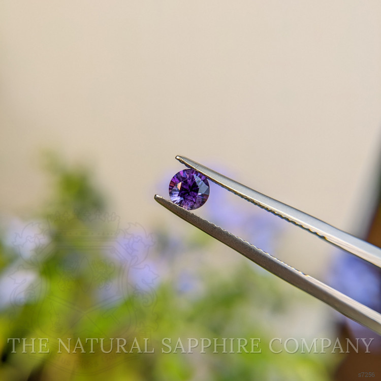 0.55 Ct. Color Change Sapphire from Ceylon (Sri Lanka)