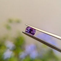 0.66 Ct. Purple Sapphire from Ceylon (Sri Lanka) Life Style