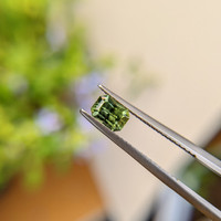 0.89 Ct. Green Sapphire from Madagascar Life Style