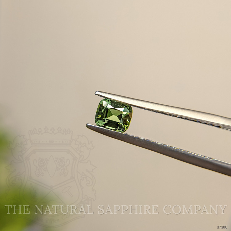 0.88 Ct. Green Sapphire from Madagascar