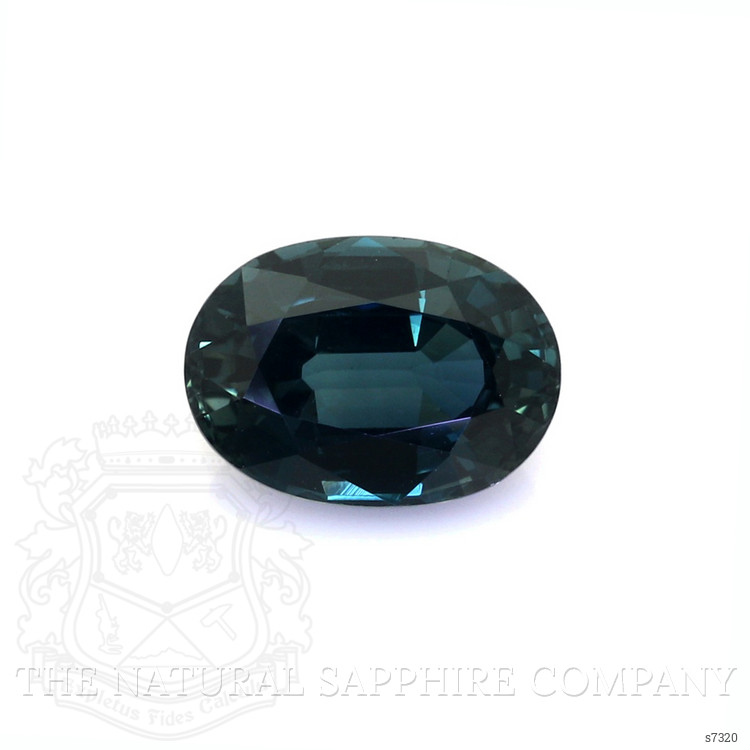 2.36 Ct. Greenish Blue Sapphire from Ceylon (Sri Lanka)