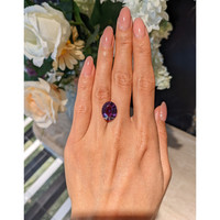 10.15 Ct. Purple Sapphire from Madagascar Life Style