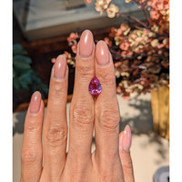 4.02 Ct. Pink Sapphire from Madagascar Life Style