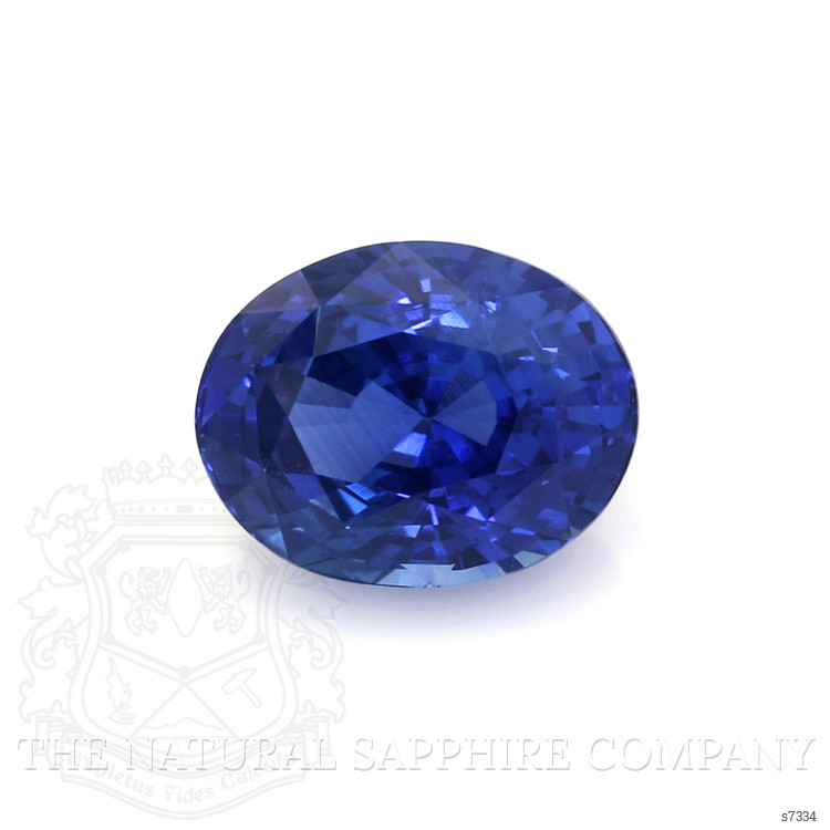 4.14 Ct. Blue Sapphire from Ceylon (Sri Lanka)
