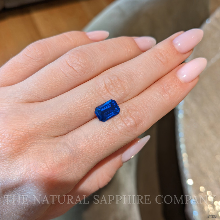 3.70 Ct. Blue Sapphire from Ceylon (Sri Lanka)