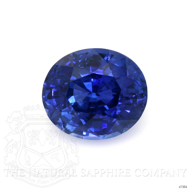 4.13 Ct. Blue Sapphire from Ceylon (Sri Lanka)