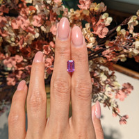 2.13 Ct. Pink Sapphire from Madagascar Life Style