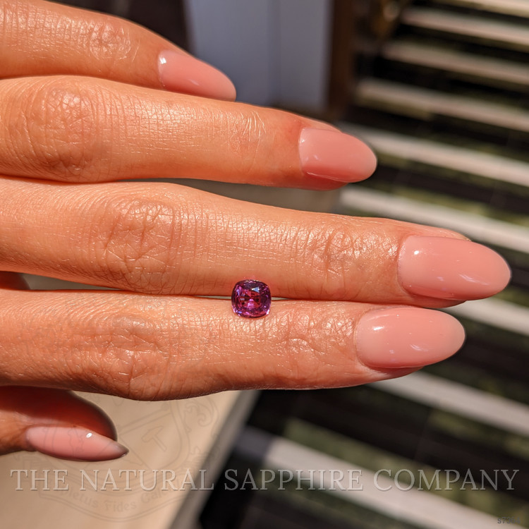 1.15 Ct. Purplish Pink Sapphire from Ceylon (Sri Lanka)