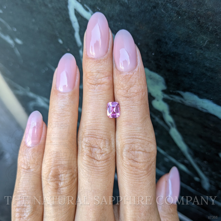 1.07 Ct. Purplish Pink Sapphire from Ceylon (Sri Lanka)