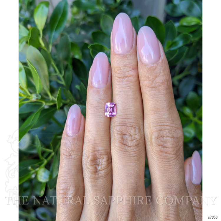 1.07 Ct. Purplish Pink Sapphire from Ceylon (Sri Lanka)