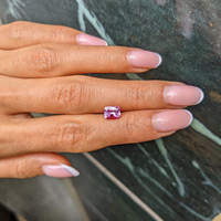 1.61 Ct. Pink Sapphire from Ceylon (Sri Lanka) Life Style