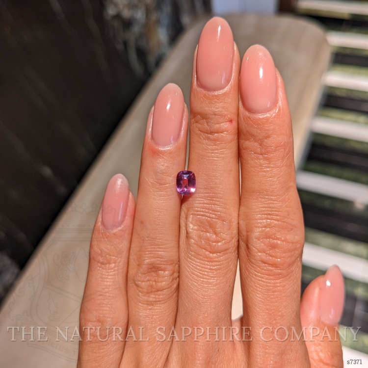 1.19 Ct. Purplish Pink Sapphire from Ceylon (Sri Lanka)