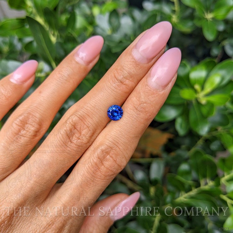 1.42 Ct. Blue Sapphire from Ceylon (Sri Lanka)