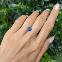 1.39 Ct. Blue Sapphire from Ceylon (Sri Lanka) Life Style