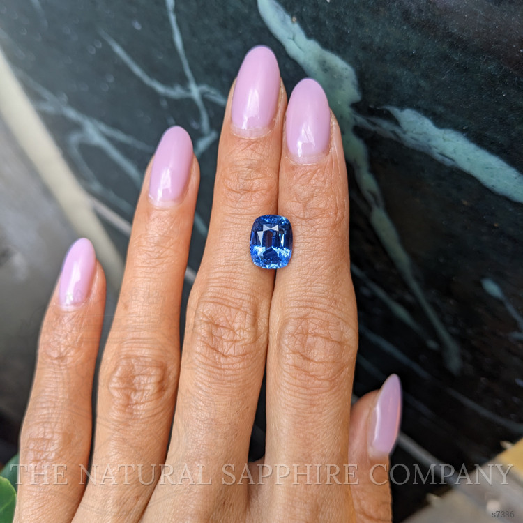 5.03 Ct. Blue Sapphire from Ceylon (Sri Lanka)