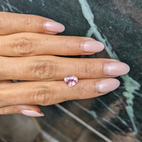 2.01 Ct. Pink Sapphire from Ceylon (Sri Lanka) Life Style