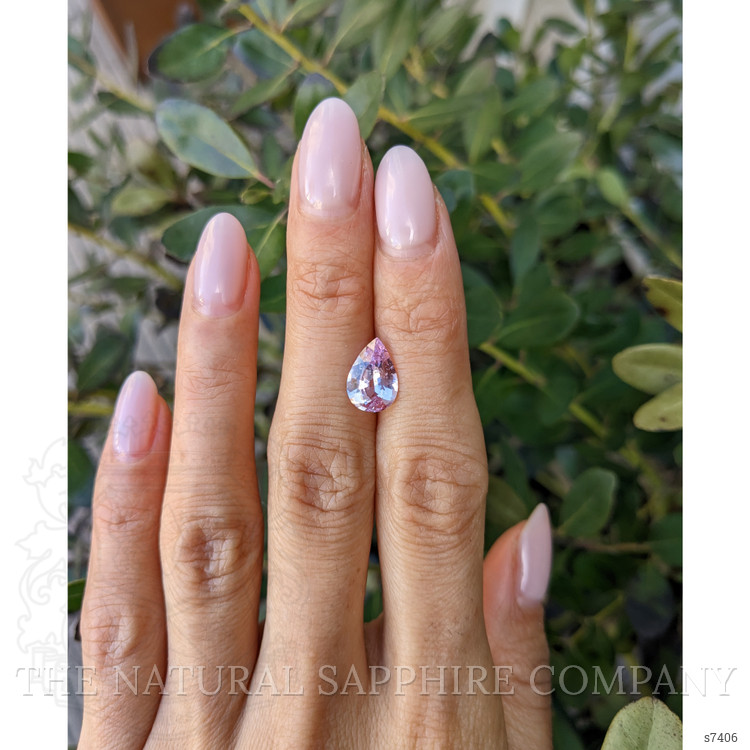2.84 Ct. Purplish Pink Sapphire from Madagascar
