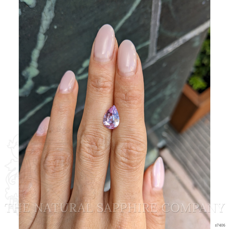 2.84 Ct. Purplish Pink Sapphire from Madagascar