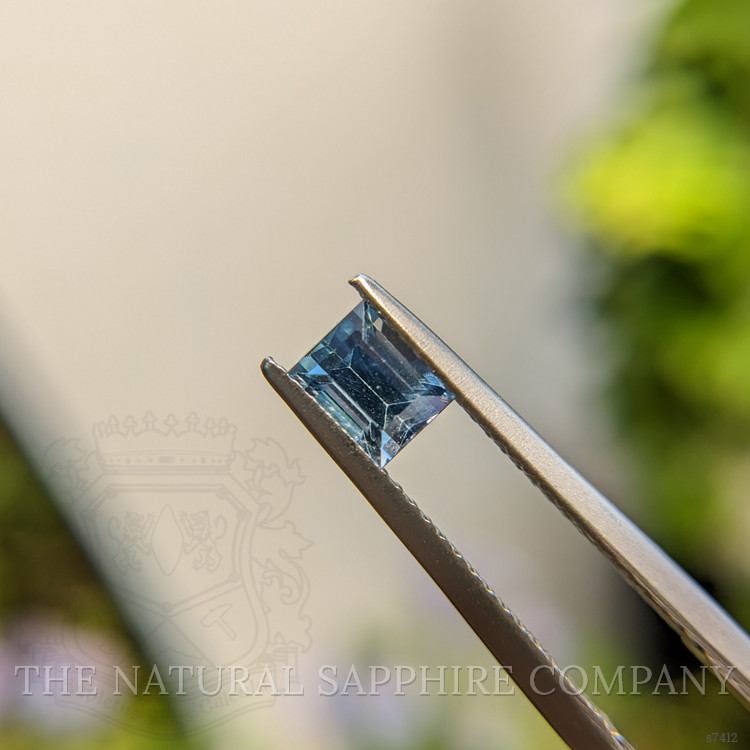 1.01 Ct. Greenish Blue Sapphire from Madagascar
