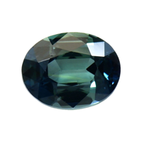 1.09 Ct. Greenish Blue Sapphire from Madagascar Video