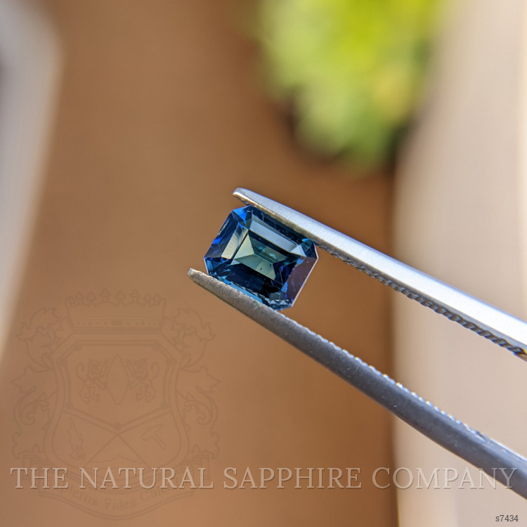 1.14 Ct. Greenish Blue Sapphire from Madagascar