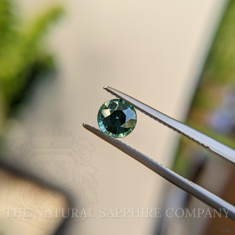 1.20 Ct. Bluish Green Sapphire from Madagascar