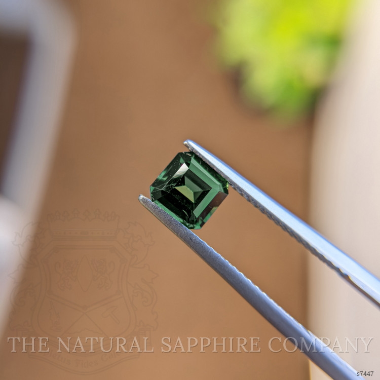 1.32 Ct. Bluish Green Sapphire from Madagascar