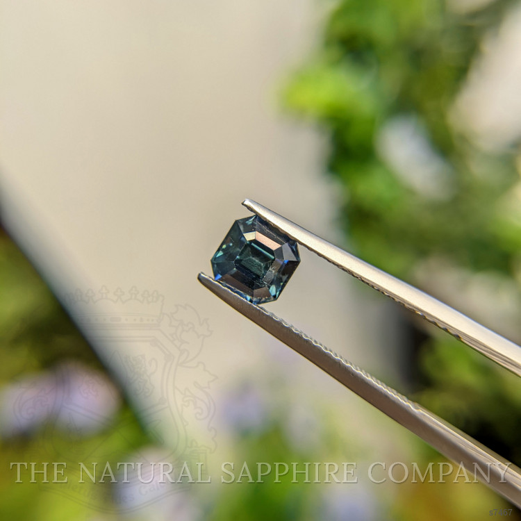 1.63 Ct. Greenish Blue Sapphire from Madagascar