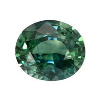 2.58 Ct. Bluish Green Sapphire from Montana Video