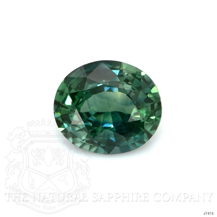 2.58 Ct. Bluish Green Sapphire from Montana