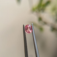 0.57 Ct. Padparadscha Sapphire from Madagascar Life Style