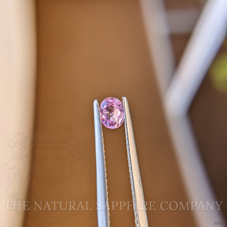 0.43 Ct. Purplish Pink Sapphire from Madagascar
