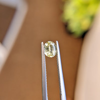0.67 Ct. Yellow Sapphire from Madagascar Life Style