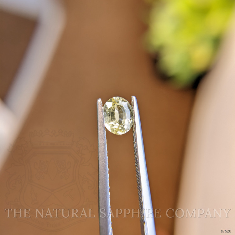 0.67 Ct. Yellow Sapphire from Madagascar