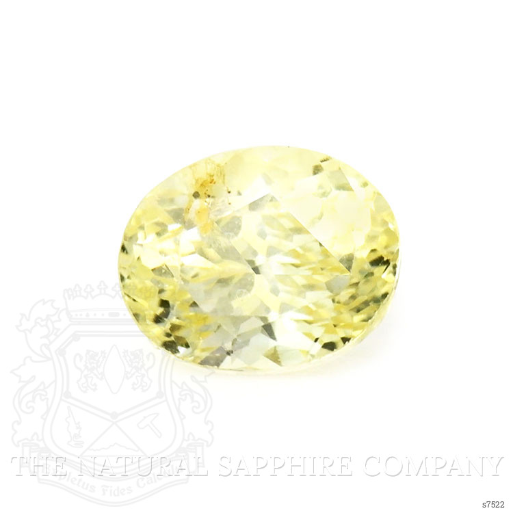 0.66 Ct. Yellow Sapphire from Madagascar