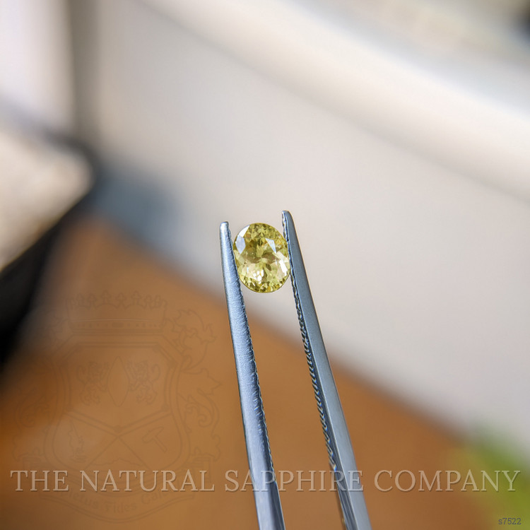 0.66 Ct. Yellow Sapphire from Madagascar