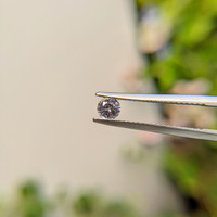 0.41 Ct. Peach Sapphire from Madagascar Life Style