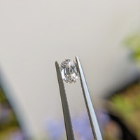 0.84 Ct. Peach Sapphire from Madagascar Life Style