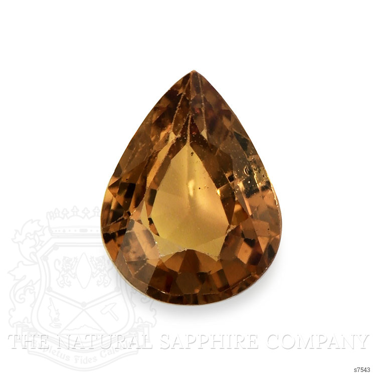 0.81 Ct. Orangish Brown Sapphire from Madagascar